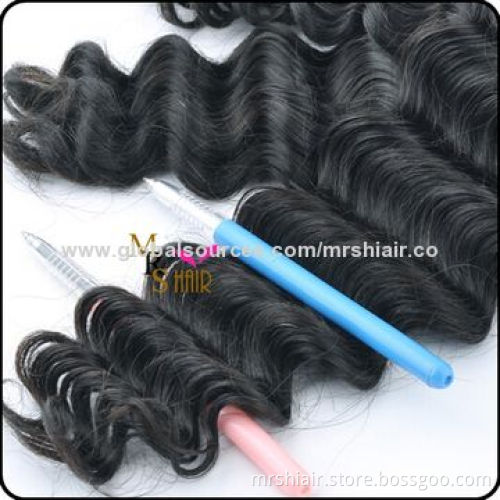 24-inch Natural Color Deep Wave Malaysian Virgin Hair